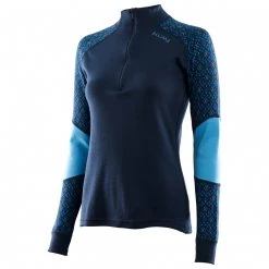 Aclima - Women's Designwool Glitre Mock Neck - Sous-vêtement mérinos -Sous-vêtements Soldes aclima womens designwool glitre mock neck sous vetement merinos detail 2
