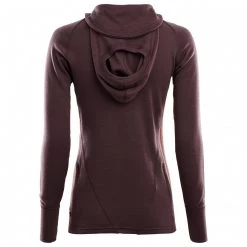 Aclima - Women's Warmwool Hoodsweater - Sous-vêtement mérinos -Sous-vêtements Soldes aclima womens warmwool hoodsweater sous vetement merinos detail 3