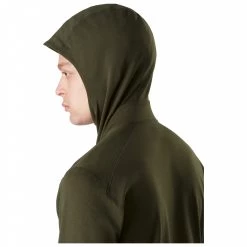 Arc'teryx - Motus AR Hoody - T-shirt technique -Sous-vêtements Soldes arcteryx motus ar hoody t shirt technique detail 4