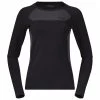 Bergans - Women's Cecilie Wool Long Sleeve - Sous-vêtement mérinos 2 Bergans - Women's Cecilie Wool Long Sleeve - Sous-vêtement mérinos -Sous-vêtements Soldes bergans womens cecilie wool long sleeve sous vetement merinos