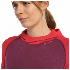 Devold - Expedition Woman Hoodie - Sous-vêtement mérinos -Sous-vêtements Soldes devold expedition woman hoodie sous vetement merinos detail 6