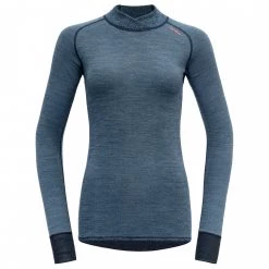 Devold - Women's Kvitegga Cross Neck - T-shirt en laine mérinos -Sous-vêtements Soldes devold womens kvitegga cross neck t shirt en laine merinos 2