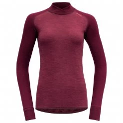 Devold - Women's Kvitegga Cross Neck - T-shirt en laine mérinos