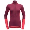 Devold - Women's Wool Mesh Half Zip Neck - Sous-vêtement mérinos -Sous-vêtements Soldes devold womens wool mesh half zip neck sous vetement merinos