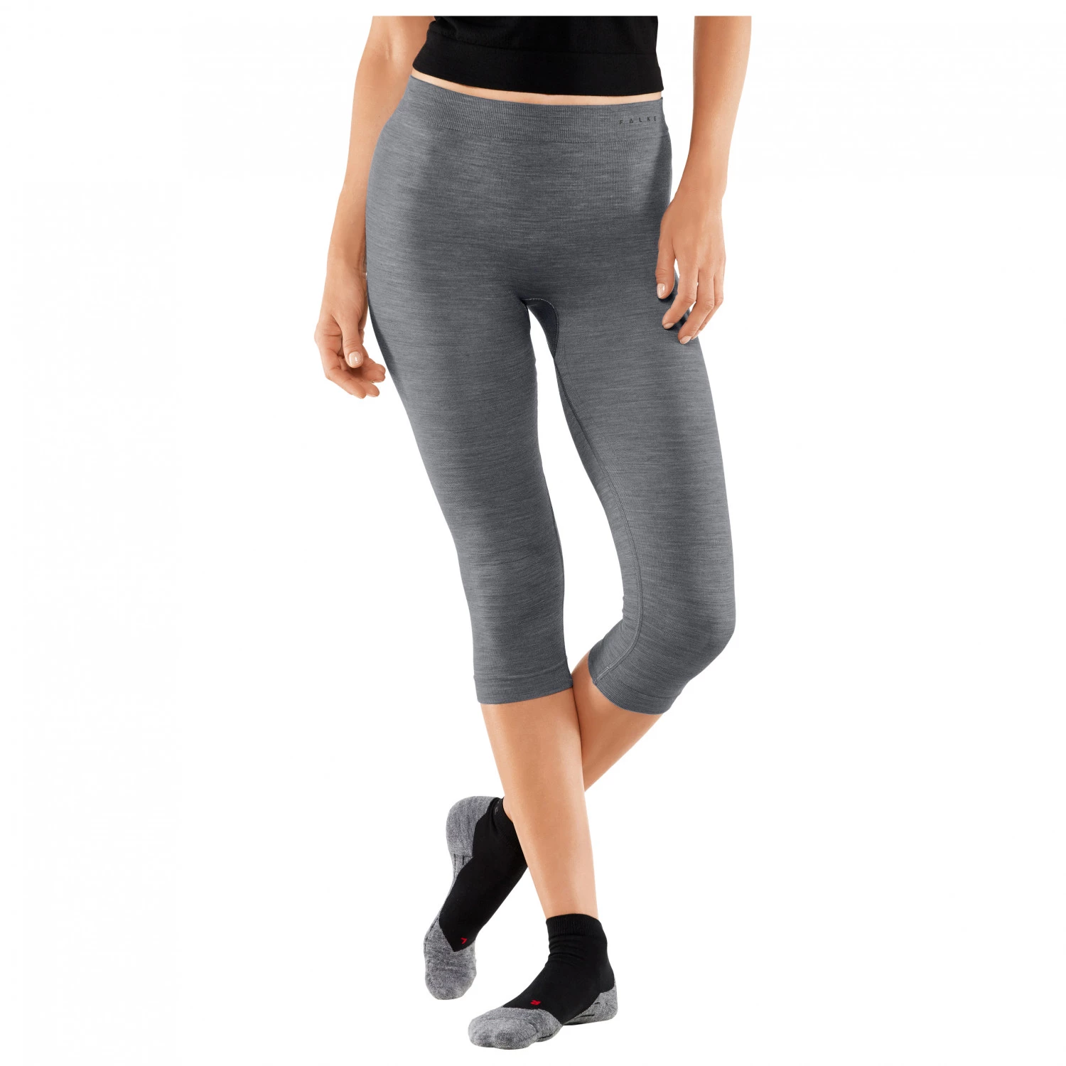 Falke - Women's Wool-Tech Light 3/4 Tights - Sous-vêtement mérinos 4 Falke - Women's Wool-Tech Light 3/4 Tights - Sous-vêtement mérinos – Image 2