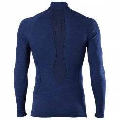 Falke - Wool-Tech Zip Shirt - Sous-vêtement mérinos -Sous-vêtements Soldes falke wool tech zip shirt sous vetement merinos detail 2