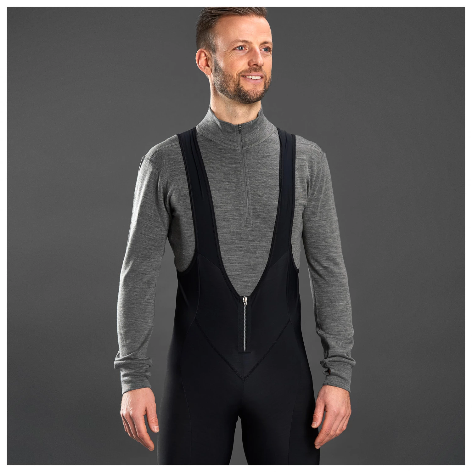 GripGrab - Merino Bamboo Half Zip Long Sleeve Base Layer - Sous-vêtement mérinos 6 GripGrab - Merino Bamboo Half Zip Long Sleeve Base Layer - Sous-vêtement mérinos – Image 4