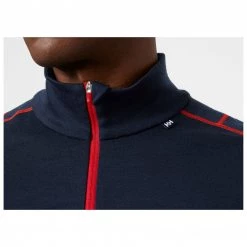 Helly Hansen - Lifa Merino Lightweight 1/2 Zip - Sous-vêtement mérinos -Sous-vêtements Soldes helly hansen lifa merino lightweight 1 2 zip sous vetement merinos detail 5