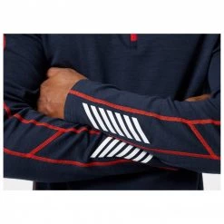 Helly Hansen - Lifa Merino Lightweight 1/2 Zip - Sous-vêtement mérinos -Sous-vêtements Soldes helly hansen lifa merino lightweight 1 2 zip sous vetement merinos detail 6