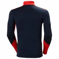 Helly Hansen - Lifa Merino Midweight 1/2 Zip - Sous-vêtement mérinos -Sous-vêtements Soldes helly hansen lifa merino midweight 1 2 zip sous vetement merinos detail 2