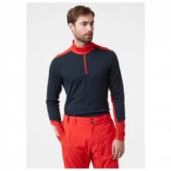 Helly Hansen - Lifa Merino Midweight 1/2 Zip - Sous-vêtement mérinos -Sous-vêtements Soldes helly hansen lifa merino midweight 1 2 zip sous vetement merinos detail 3