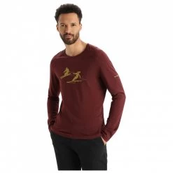 Icebreaker - 200 Oasis L/S Crewe Last Run - Sous-vêtement mérinos 9 Icebreaker - 200 Oasis L/S Crewe Last Run - Sous-vêtement mérinos -Sous-vêtements Soldes icebreaker 200 oasis l s crewe last run sous vetement merinos detail 2