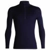Icebreaker - 260 Tech L/S Half Zip - Sous-vêtement mérinos -Sous-vêtements Soldes icebreaker 260 tech l s half zip sous vetement merinos