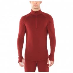 Icebreaker - 260 Zone L/S Half Zip - Sous-vêtement mérinos -Sous-vêtements Soldes icebreaker 260 zone l s half zip sous vetement merinos detail 3