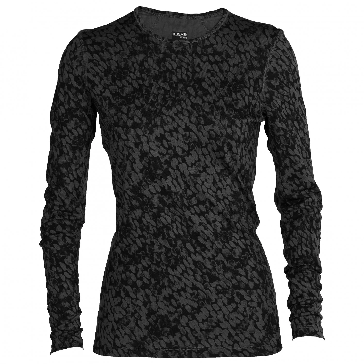 Icebreaker - Women's 200 Oasis L/S Crewe Forest Shadows - Sous-vêtement mérinos 5 Icebreaker - Women's 200 Oasis L/S Crewe Forest Shadows - Sous-vêtement mérinos – Image 3