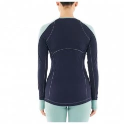 Icebreaker - Women's 260 Zone L/S Crewe - Sous-vêtement mérinos 12 Icebreaker - Women's 260 Zone L/S Crewe - Sous-vêtement mérinos -Sous-vêtements Soldes icebreaker womens 260 zone l s crewe sous vetement merinos bf detail 5