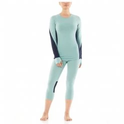 Icebreaker - Women's 260 Zone L/S Crewe - Sous-vêtement mérinos 13 Icebreaker - Women's 260 Zone L/S Crewe - Sous-vêtement mérinos -Sous-vêtements Soldes icebreaker womens 260 zone l s crewe sous vetement merinos bf detail 6