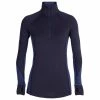 Icebreaker - Women's 260 Zone L/S Half Zip - Sous-vêtement mérinos 1 Icebreaker - Women's 260 Zone L/S Half Zip - Sous-vêtement mérinos -Sous-vêtements Soldes icebreaker womens 260 zone l s half zip sous vetement merinos