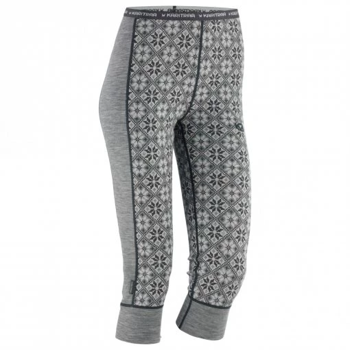 Kari Traa - Women's Rose Capri - Sous-vêtement mérinos -Sous-vêtements Soldes kari traa womens rose capri sous vetement merinos