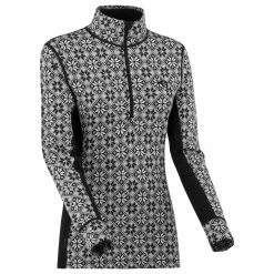 Kari Traa - Women's Rose Half-Zip - Sous-vêtement mérinos -Sous-vêtements Soldes kari traa womens rose half zip sous vetement merinos 1