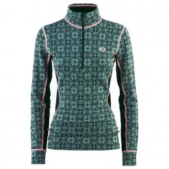 Kari Traa - Women's Rose Half-Zip - Sous-vêtement mérinos -Sous-vêtements Soldes kari traa womens rose half zip sous vetement merinos 4