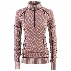 Kari Traa - Women's Smekker Half-Zip - Sous-vêtement mérinos -Sous-vêtements Soldes kari traa womens smekker half zip sous vetement merinos 1