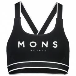Mons Royale - Women's Stella X-Back Bra - Brassière -Sous-vêtements Soldes mons royale womens stella x back bra brassiere 1