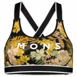 Mons Royale - Women's Stella X-Back Bra - Brassière -Sous-vêtements Soldes mons royale womens stella x back bra brassiere 2