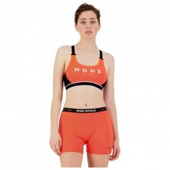 Mons Royale - Women's Stella X-Back Bra - Brassière -Sous-vêtements Soldes mons royale womens stella x back bra brassiere detail 3