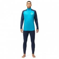 Norrøna - Norrøna pureUll Zip Neck - Pull en laine mérinos 10 Norrøna - Norrøna pureUll Zip Neck - Pull en laine mérinos -Sous-vêtements Soldes norroena norroena pureull zip neck pull en laine merinos detail 3