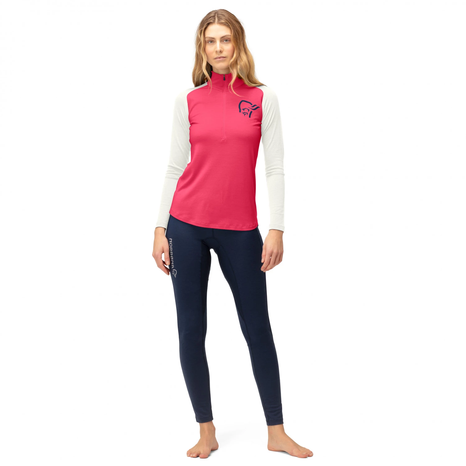 Norrøna - Women's Norrøna pureUll Zip Neck - Pull en laine mérinos 5 Norrøna - Women's Norrøna pureUll Zip Neck - Pull en laine mérinos – Image 3