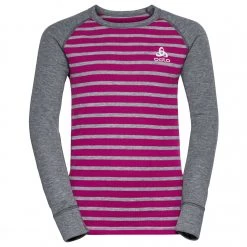 Odlo - Kid's BL Top Crew Neck L/S Active Warm Eco - Sous-vêtement synthétique -Sous-vêtements Soldes odlo kids bl top crew neck l s active warm eco sous vetement synthetique 3