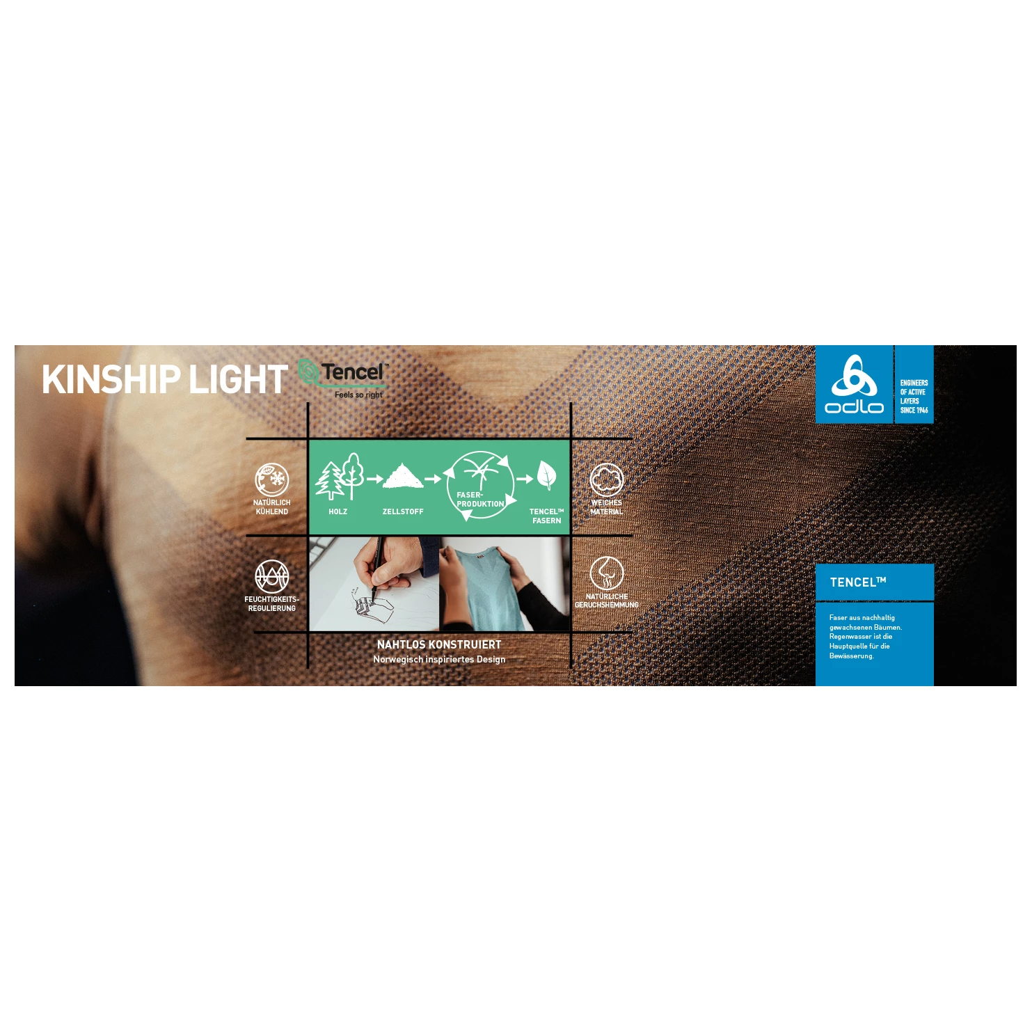 Odlo - Women's BL Top Crew Neck L/S Kinship Light - Sous-vêtement synthétique 5 Odlo - Women's BL Top Crew Neck L/S Kinship Light - Sous-vêtement synthétique – Image 3