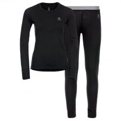 Odlo - Women's Set Long Merino 200 - Sous-vêtement mérinos 12 Odlo - Women's Set Long Merino 200 - Sous-vêtement mérinos -Sous-vêtements Soldes odlo womens set long merino 200 sous vetement merinos 1