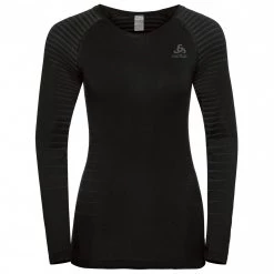 Odlo - Women's SUW Top Crew Neck L/S Performance Light - Sous-vêtement synthétique 7 Odlo - Women's SUW Top Crew Neck L/S Performance Light - Sous-vêtement synthétique -Sous-vêtements Soldes odlo womens suw top crew neck l s performance light sous vetement synthetique 1