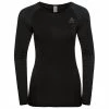 Odlo - Women's SUW Top Crew Neck L/S Performance Light - Sous-vêtement synthétique 1 Odlo - Women's SUW Top Crew Neck L/S Performance Light - Sous-vêtement synthétique -Sous-vêtements Soldes odlo womens suw top crew neck l s performance light sous vetement synthetique