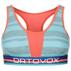 Ortovox - Women's 185 Rock'N'Wool Sport Top - Sous-vêtement mérinos -Sous-vêtements Soldes ortovox womens 185 rocknwool sport top sous vetement merinos 3