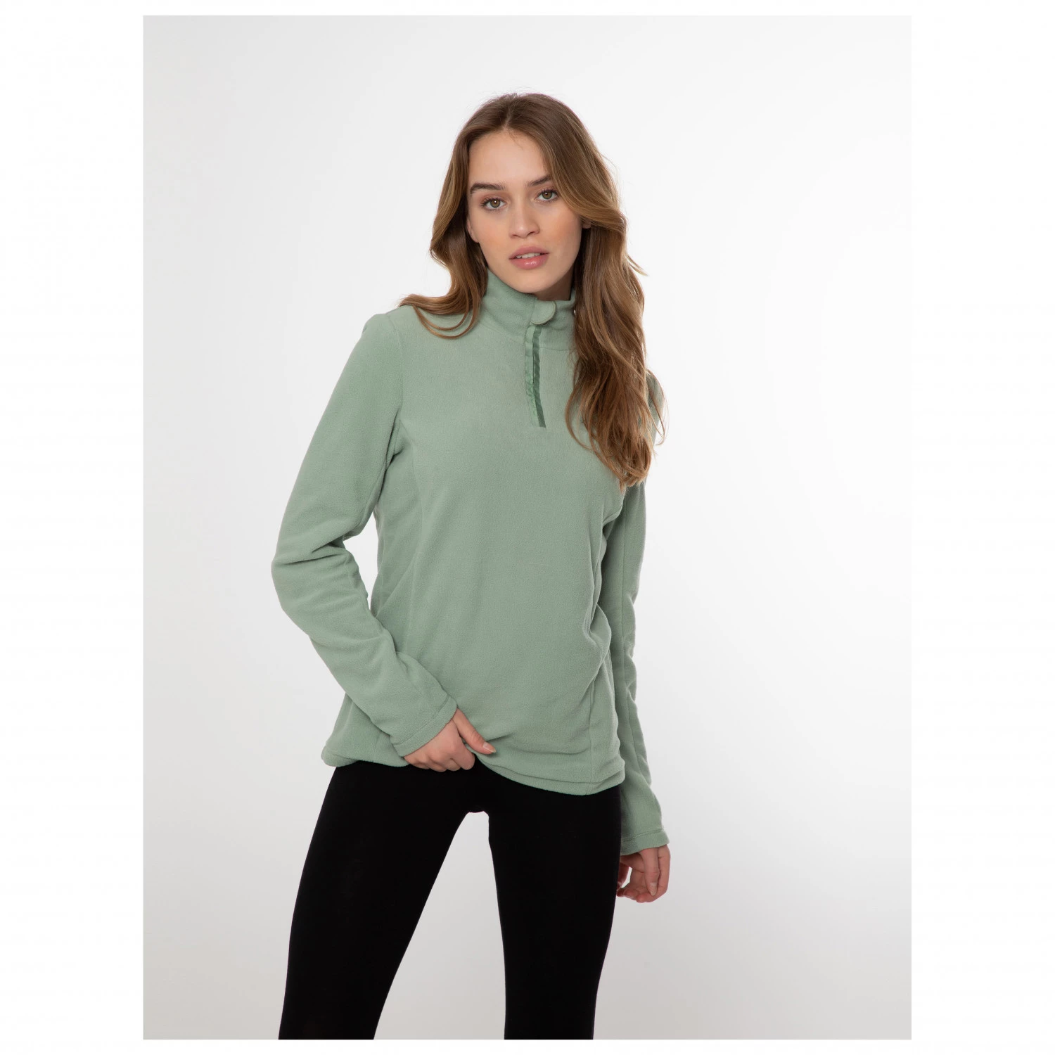 Protest - Women's Mutez 1/4 Zip Top - Pull polaire 5 Protest - Women's Mutez 1/4 Zip Top - Pull polaire – Image 3