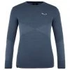 Salewa - Kid's Zebru Medium Warm ARM L/S Tee - Sous-vêtement mérinos -Sous-vêtements Soldes salewa kids zebru medium warm arm l s tee sous vetement merinos