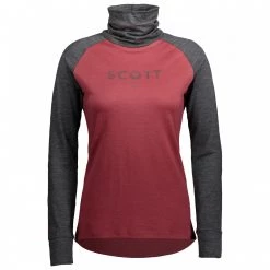 Scott - Women's High Neck Shirt Defined Merino - Sous-vêtement mérinos -Sous-vêtements Soldes scott womens high neck shirt defined merino sous vetement merinos 1