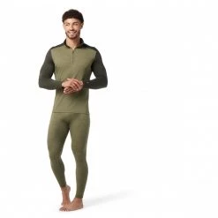 Smartwool - Classic Thermal Merino Base Layer 1/4 Zip Boxed - Sous-vêtement mérinos -Sous-vêtements Soldes smartwool classic thermal merino base layer 1 4 zip boxed sous vetement merinos detail 2