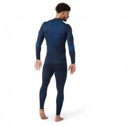 Smartwool - Intraknit Thermal Merino Base Layer 1/4 Zip - Sous-vêtement mérinos -Sous-vêtements Soldes smartwool intraknit thermal merino base layer 1 4 zip sous vetement merinos detail 3