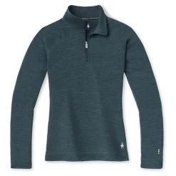 Smartwool - Women's Merino 250 Baselayer 1/4 Zip Boxed - Sous-vêtement mérinos -Sous-vêtements Soldes smartwool womens merino 250 baselayer 1 4 zip boxed sous vetement merinos 2