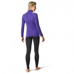 Smartwool - Women's Merino 250 Baselayer 1/4 Zip Boxed - Sous-vêtement mérinos -Sous-vêtements Soldes smartwool womens merino 250 baselayer 1 4 zip boxed sous vetement merinos detail 3
