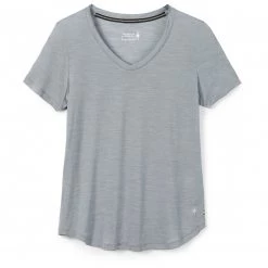 Smartwool - Women's Merino Sport 120 V-Neck S/S - T-shirt en laine mérinos -Sous-vêtements Soldes smartwool womens merino sport 120 v neck s s t shirt en laine merinos 1