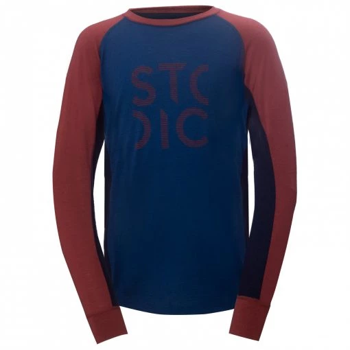 Stoic - Kid's Merino180 BjoernenSt. L/S - Sous-vêtement mérinos -Sous-vêtements Soldes stoic kids merino180 bjoernenst l s sous vetement merinos