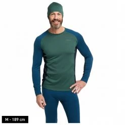 Stoic - Merino180 BjoernenSt. II L/S - Sous-vêtement mérinos -Sous-vêtements Soldes stoic merino180 bjoernenst ii l s sous vetement merinos detail 3