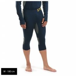 Stoic - MerinoMesh150 BensjonSt. II 3/4 Pants - Sous-vêtement mérinos -Sous-vêtements Soldes stoic merinomesh150 bensjonst ii 3 4 pants sous vetement merinos detail 10