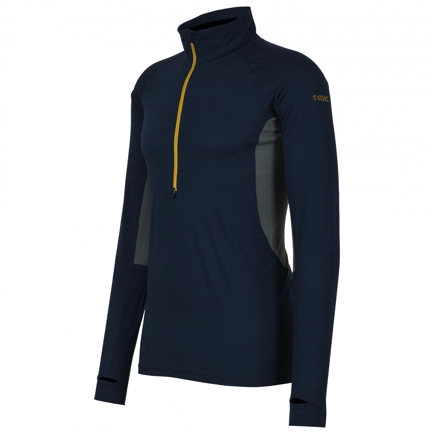 Stoic - MerinoMesh150 BensjonSt. II L/S Half Zip - Sous-vêtement mérinos 4 Stoic - MerinoMesh150 BensjonSt. II L/S Half Zip - Sous-vêtement mérinos – Image 2