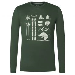 Super.natural - Skiing Bear L/S - Haut à manches longues -Sous-vêtements Soldes supernatural skiing bear l s haut a manches longues 3